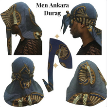 Load image into Gallery viewer, Men Ankara Durag
