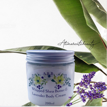 Charger l&#39;image dans la galerie, Shea Butter &amp; Lavender Body Cream
