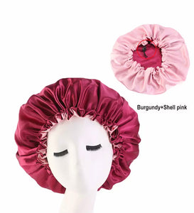 Reversible Satin bonnets