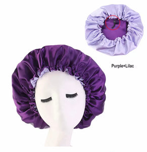 Reversible Satin bonnets