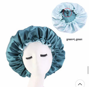 Reversible Satin bonnets