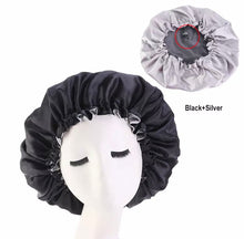 Charger l&#39;image dans la galerie, Reversible Satin bonnets
